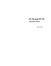 Filtec FT-75 Operation Manual