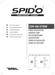 DIPRA SPID'O 002250 Original Operating Instructions