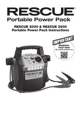 Rescue 2600 Instructions Manual