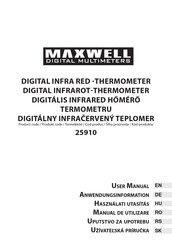 Maxwell Digital Multimeters 25910 User Manual