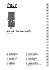 Oase InScenio FM-Master EGC Operating Instructions Manual