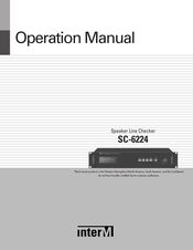 Inter-m SC-6224 Operation Manual