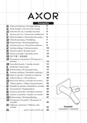 Hans Grohe AXOR Urquiola 11026009 Instructions For Use/Assembly Instructions