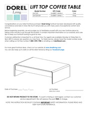 Dorel Living DA7237GR Instruction Booklet