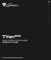 Genesis Titan 800 Quick Installation Manual