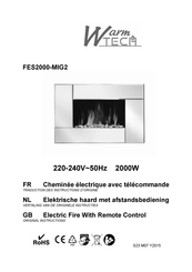 Warm Tech FES2000-MIG2 Original Instructions Manual