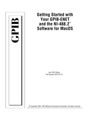 National Instruments GPIB-ENET Series Getting Started