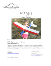 Mountain Models Magpie Manual