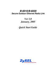 ZyXEL Communications B-6020 Quick Start Manual