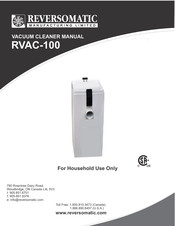 Reversomatic RVAC-100 Manual