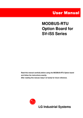 Lg MODBUS-RTU User Manual