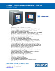 PRECISION DIGITAL PD9000 ConsoliDator+ Instruction Manual