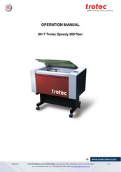 Trotec Speedy 300 fiber Operation Manual