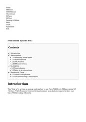 Cisco 7942G - Unified IP Phone VoIP Manual