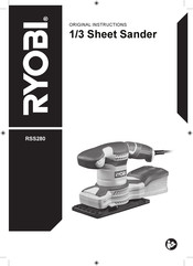 Ryobi RSS280 Original Instructions Manual