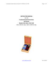 Com-Power CGC-255E Instruction Manual