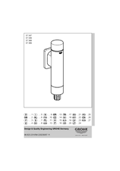 Grohe 37 389 Installation Instructions Manual