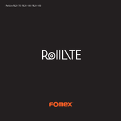 fomex RollLite RL31-150 Operation Instruction Manual