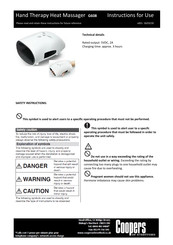 Coopers of Stortford G608 Instructions For Use Manual
