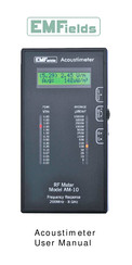 EMFields Acoustimeter User Manual