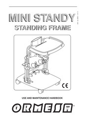 Ormesa MINI STANDY Use And Maintenance Handbook