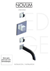 NOVUM EDGE FR219/J3D.0 Installation Instructions Manual
