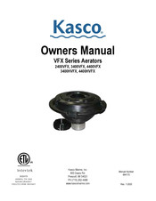 Kasco 3400VFX Owner's Manual