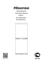 Hisense RD-30WC4SAS Instruction Manual
