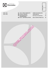 Electrolux ERD 165 C User Manual