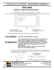 Chief PSB-2060 Installation Instructions