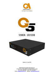 Gamatronic G5 User Manual