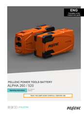 pellenc ALPHA 520 Operating Instructions Manual