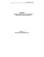 Acrosser Technology AR-B1896 User Manual