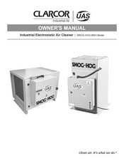 UAS CLARCOR SMOG-HOG MSH-11-V Owner's Manual