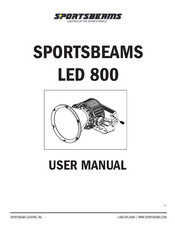 SPORTSBEAMS LED 800 User Manual