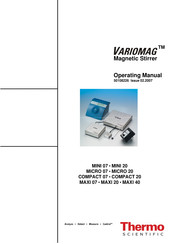 Thermo Scientific VARIOMAG MAXI 20 Operating Manual