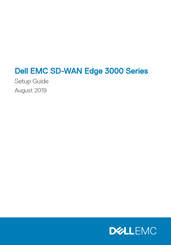 Dell EMC SD-WAN Edge 3400 Setup Manual