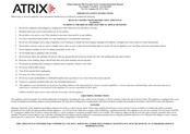 Atrix Omega Supreme Plus Forensic Series Instruction Manual