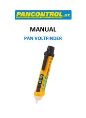 PANCONTROL PAN VOLTFINDER Manual