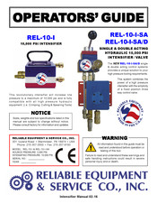 Reliable Equipment & Service REL-10-I-SA Operator's Manual