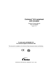 Nordson Coolwave 610 Customer Product Manual