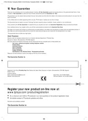 TP TP56 Instructions For Assembly Maintenance And Use