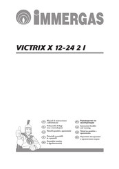 Immergas VICTRIX X 12-24 2 I Instruction Booklet And Warning