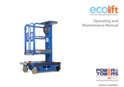 Power Towers EcoLift Operating And Maintenance Manual