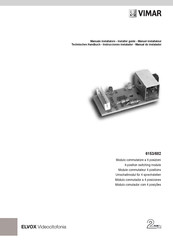 Vimar 6153/682 Installer's Manual