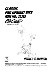 LifeGear CLASSIC PRO Owner's Manual