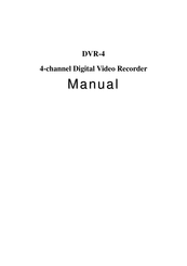 Voltek DVR-4 Manual