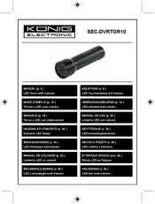 König Electronic SEC-DVRTOR10 Manual