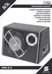 Somogyi SAL WRX8/A Instruction Manual
