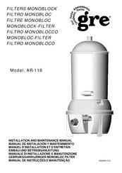 GRE AR-118 Installation And Maintenance Manual